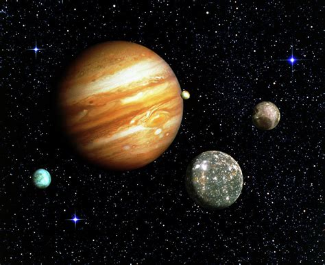 Jupiter and Its Galilean Satellites .